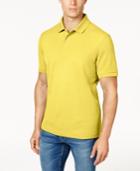 Club Room Classic-fit Solid Estate Performance Upf 50+ Polo, Created For Macy's