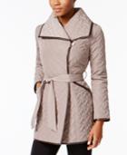 Cole Haan Signature Asymmetrical Quilted Coat