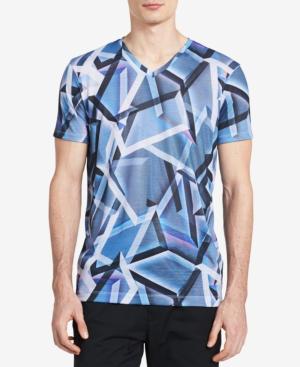 Calvin Klein Men's Geo-prism Print T-shirt