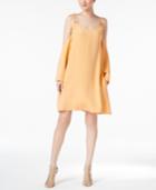 Rachel Rachel Roy Strappy Cold-shoulder Shift Dress
