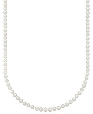 "belle De Mer Pearl Necklace, 18"" 14k Gold Aa Akoya Cultured Pearl Strand (6-1/2-7mm)"