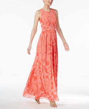 Vince Camuto Printed Maxi Dress