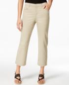Style & Co. French Birch Wash Cropped Jeans, Only At Macy's
