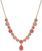 Nine West Colored Stone 16 Y-necklace