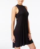Material Girl Juniors' High-neck Ribbed High-low Dress, Only At Macy's
