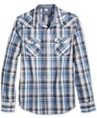 American Rag Men's Snap-closure Plaid Shirt, Only At Macy's