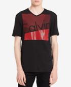 Calvin Klein Jeans Men's Linear Cutout T-shirt