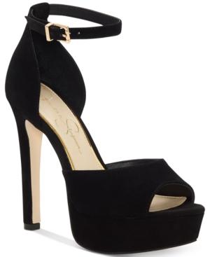 Jessica Simpson Beeya Two-piece Platform Sandals Women's Shoes