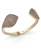 I.n.c. Gold-tone Crystal Cuff Bracelet, Created For Macy's