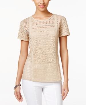 Jpr Lace Short-sleeve Top