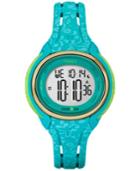 Timex Women's Digital Ironman Sleek Blue Silicone Strap Watch 57mm Tw5m03100jt