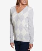 Tommy Hilfiger Argyle Sweater, Created For Macy's
