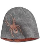 Spyder Birdseye Spider-graphic Reversible Beanie