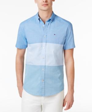Tommy Hilfiger Men's Kip Colorblocked Cotton Shirt