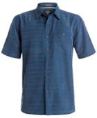 Quiksilver Waterman Men's Geometric Striped Shirt