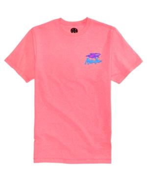 Maui And Sons Men's Shark Corp Logo-print T-shirt