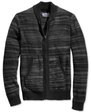 American Rag Men's Full-zip Mock-collar Sweater Bomber, Only At Macy's