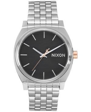 Nixon Men's Time Teller Stainless Steel Bracelet Watch 37mm A045sw-2383-00