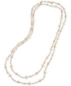 Carolee Gold-tone Beaded Extra Long Necklace
