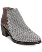 Steven By Steve Madden Penga Woven Ankle Booties Women's Shoes