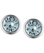 Givenchy Colored Crystal Stud Earrings