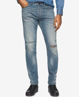 Calvin Klein Jeans Men's Sea Floor Faded Slate Wash Jeans