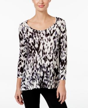 Calvin Klein Jeans Split-back Top