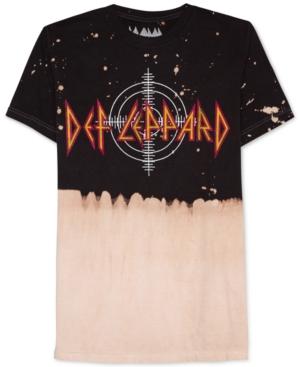 Hybrid Men's Def Leppard Colorblocked T-shirt
