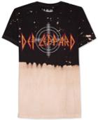 Hybrid Men's Def Leppard Colorblocked T-shirt