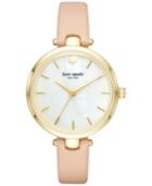 Kate Spade New York Women's Holland Vachetta Leather Strap Watch 34mm Ksw1281
