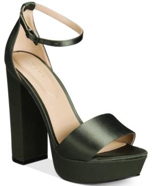 Aldo Nesida Two-piece Platform Block-heel Sandals Women's Shoes