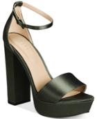 Aldo Nesida Two-piece Platform Block-heel Sandals Women's Shoes
