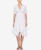 Catherine Malandrino Perry Lace-trim Fit & Flare Dress