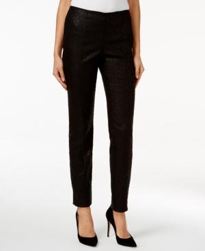 Alfani Metallic Printed Pants, Only At Macy's