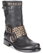Frye Women's Jenna Studded Short Booties Women's Shoes