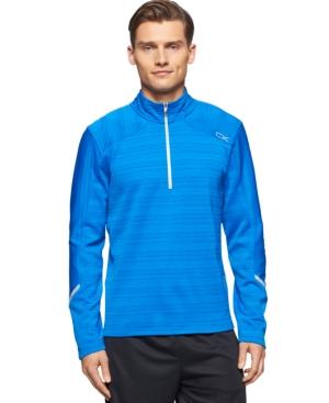 Calvin Klein Performance Space-dyed Half-zip Shirt