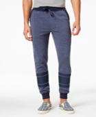 Ring Of Fire Men's Colorblocked Fleece Jogger Pants