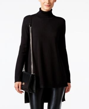 Alfani Prima High-low Turtleneck Sweater, Only At Macy's