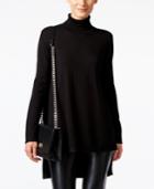 Alfani Prima High-low Turtleneck Sweater, Only At Macy's