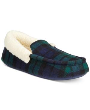 Club Room Men's Slippers, Suede Sherpa Lined Loafer