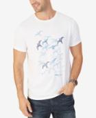 Nautica Men's Watercolor Seagulls Graphic-print T-shirt