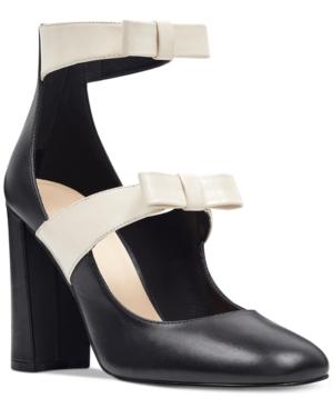 Nine West Dannell Block-heel Dress Pumps Women's Shoes