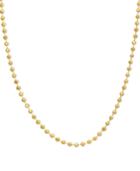 "14k Gold Necklace, 16-20"" Bead Chain"