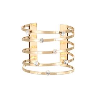 Nina Multi Row Metal Cuff Bracelet