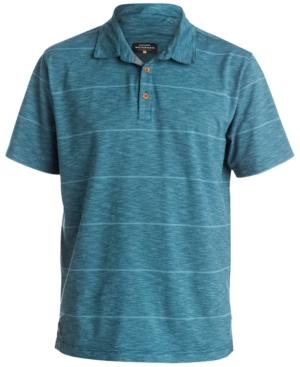 Quiksilver Waterman Men's Stripe Slub Polo
