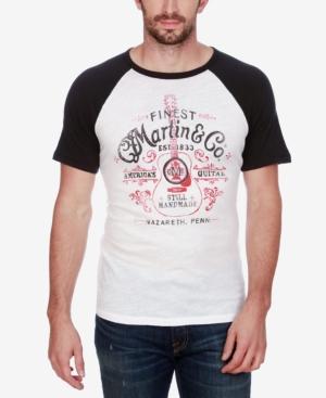 Lucky Brand Men's Martin Springs Graphic-print Raglan-sleeve Cotton T-shirt