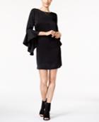 Bar Iii Ruffle-sleeve Shift Dress, Created For Macy's