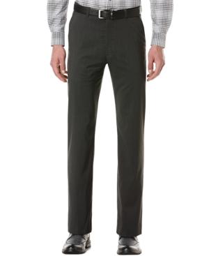 Perry Ellis Fine Stripe Flat-front Dress Pants