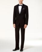Kenneth Cole Reaction Men's Slim-fit Black Shawl Tuxedo