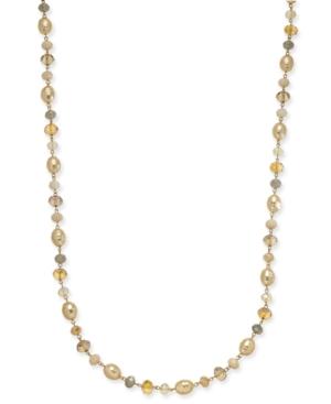 Charter Club Long Beaded Statement Necklace, Only At Macy's